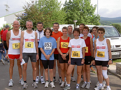 v. li: Erich, Achim, Martin, Caroline, Heinz, Martina R., Reiner, Martina Sch., Michael, Christine, Marina B., Heike