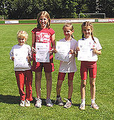 Katharina Luckmann, Leonie Jantzer, Kathrin Schuld, Julia Luckmann