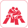 icon judo rot 120